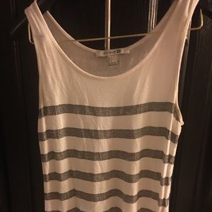 Forever 21 tank with black sequins